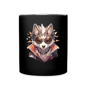 Chiens Chien Propriétaire Chien Amoureux Animal - Mug uni - noir - Devant