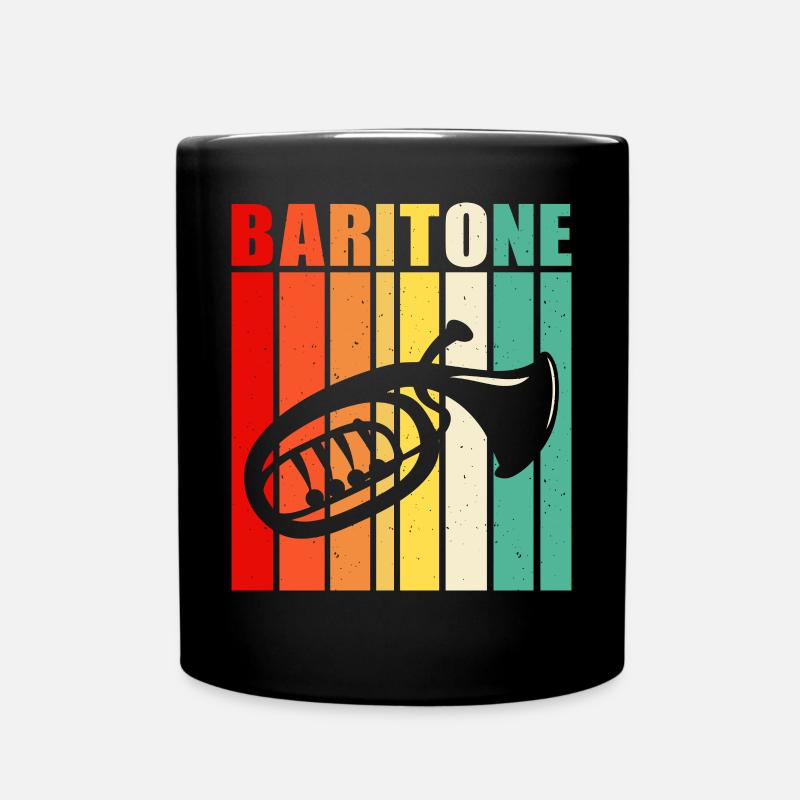 Bariton Baritonist - Tasse einfarbig - Schwarz