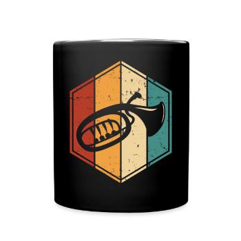 Bariton Baritonist - Tasse einfarbig - Schwarz - Vorne