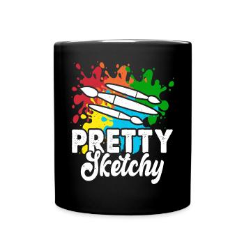 Artist - Full Colour Mug - black - Front