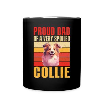 Cadeaux Collie - Mug uni - noir - Devant