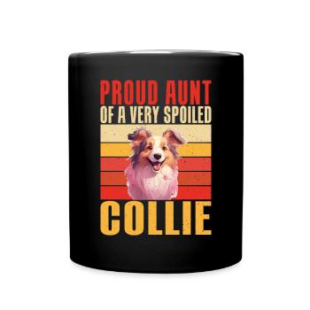 Cadeaux Collie - Mug uni - noir - Devant