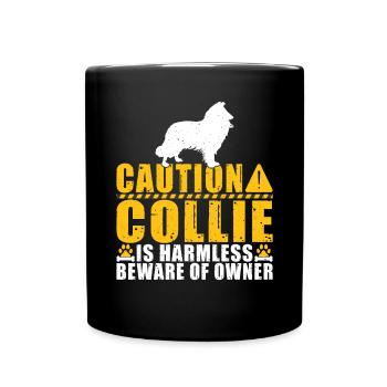 Cadeaux Collie - Mug uni - noir - Devant