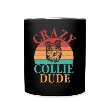 Cadeaux Collie - Mug uni - noir - Devant