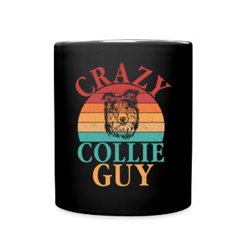 Cadeaux Collie - Mug uni - noir - Devant