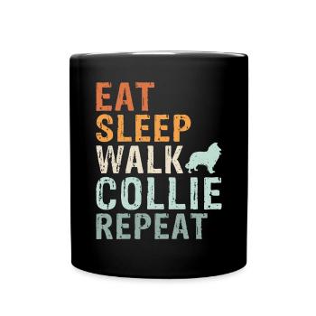 Cadeaux Collie - Mug uni - noir - Devant