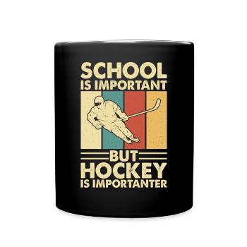 Eishockey Hockey sur glace - Mug uni - noir - Devant
