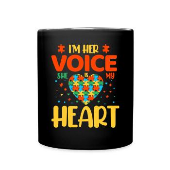Autisme Autiste - Mug uni - noir - Devant