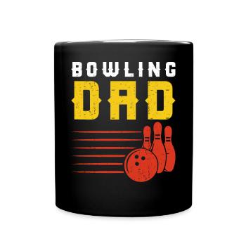 Bowling - Mug uni - noir - Devant