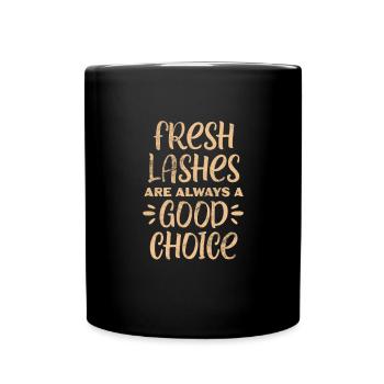 Esthéticien - Mug uni - noir - Devant