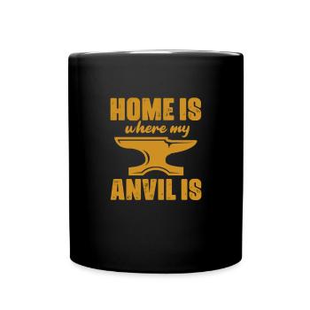 Blacksmith Schiede Anvil Cutler Gift - Full Colour Mug - black - Front