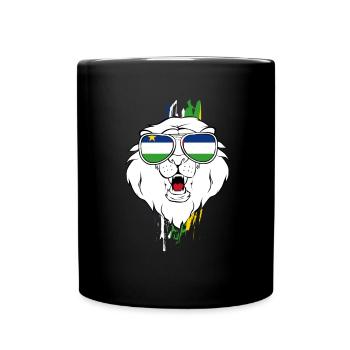 Central African Republic - Full Colour Mug - black - Front