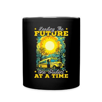 School Administrator Principal Admin Squad - Full Colour Mug - black - Front