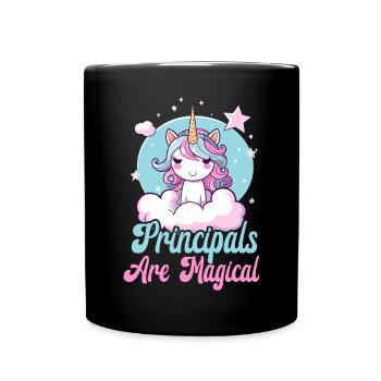 School Administrator Principal Admin Squad - Full Colour Mug - black - Front