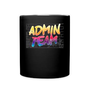 School Administrator Principal Admin Squad - Full Colour Mug - black - Front