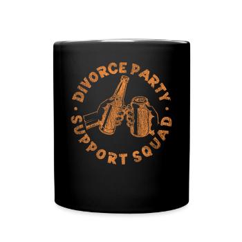 Happy Divorce Party Divorce Party - Full Colour Mug - black - Front