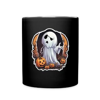 Ghost Ghost Costume Ghost Halloween Ghost - Full Colour Mug - black - Front