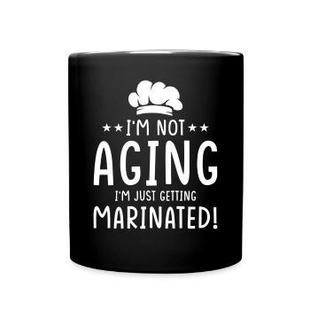 Anniversaire de Cook Gift - Mug uni - noir - Devant
