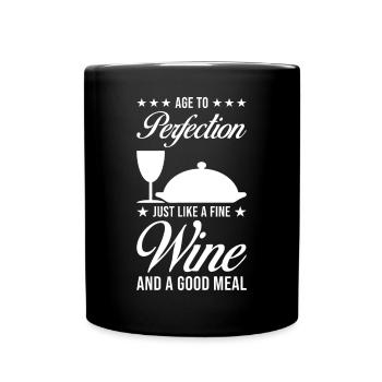Anniversaire de Cook Gift - Mug uni - noir - Devant