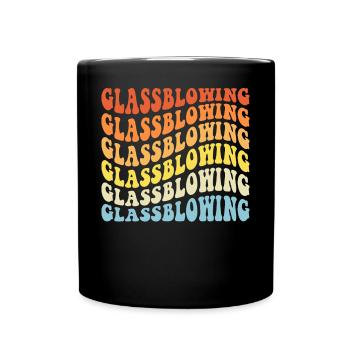 Glassblower - Full Colour Mug - black - Front