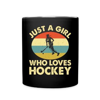 Eishockey Ice Hockey - Full Colour Mug - black - Front