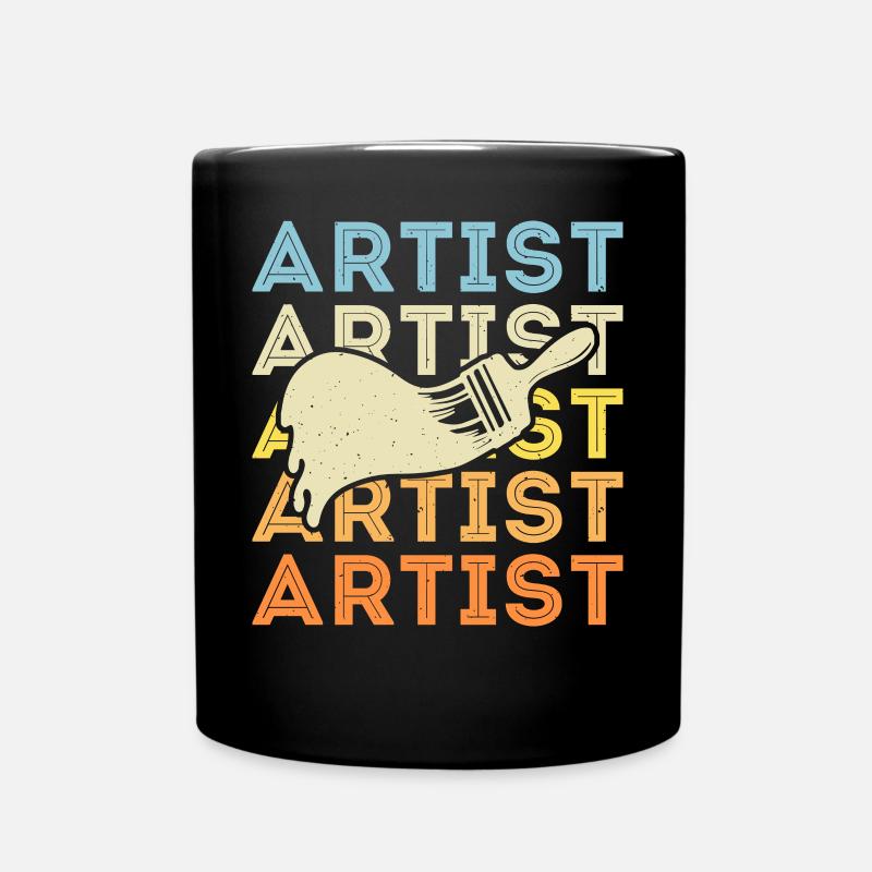 Artiste - Mug uni - noir