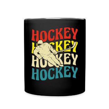 Eishockey Hockey sur glace - Mug uni - noir - Devant