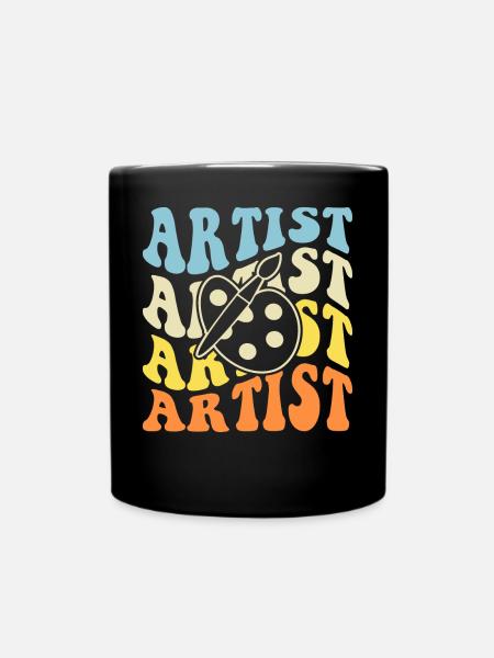 Artiste - Mug uni - noir