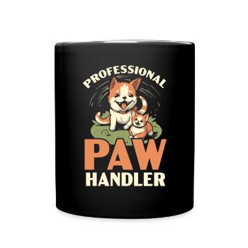 Pet Sitting Pet Lover Dog Walking Dog Sitter - Full Colour Mug - black - Front