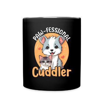 Pet Sitting Pet Lover Dog Walking Dog Sitter - Full Colour Mug - black - Front