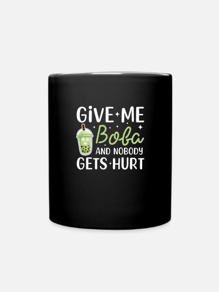 Bubble Tea - Tasse einfarbig - Schwarz