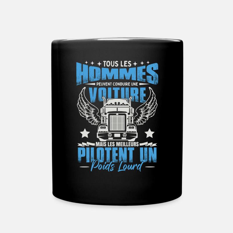 Poids Lourd - Mug uni - noir