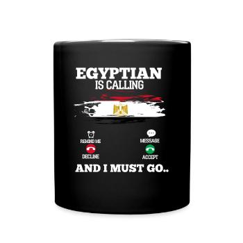 Égypte - Mug uni - noir - Devant