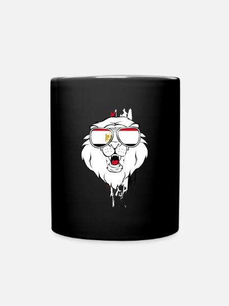 Ägypten - Tasse einfarbig - Schwarz