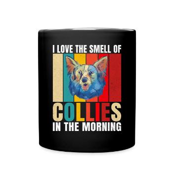 Collie Gifts - Tasse einfarbig - Schwarz - Vorne