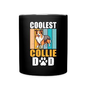 Cadeaux Collie - Mug uni - noir - Devant