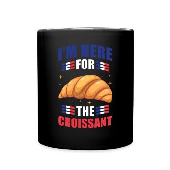 Croissant - Full Colour Mug - black - Front