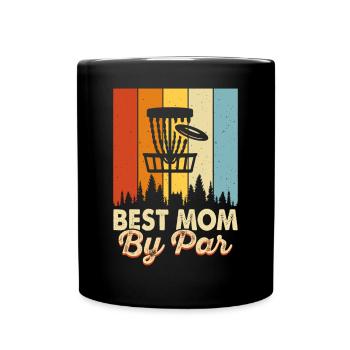 Discgolf Disc Golf - Tasse einfarbig - Schwarz - Vorne