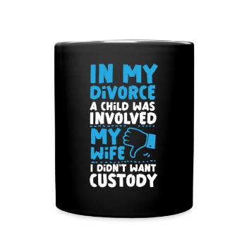 Happy Divorce Party dans mon divorce - Mug uni - noir - Devant