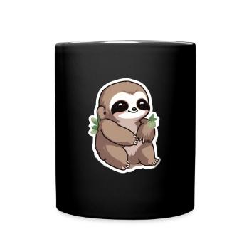 Paresseux Paresseux Paresseux Bébé Paresseux Drôle - Mug uni - noir - Devant