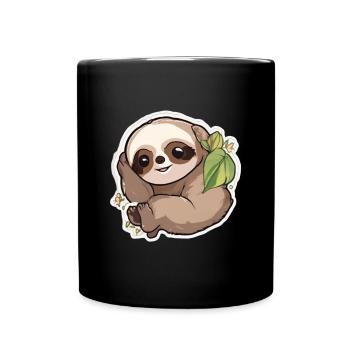 Paresseux Paresseux Paresseux Bébé Paresseux Drôle - Mug uni - noir - Devant