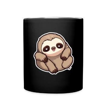 Paresseux Paresseux Paresseux Bébé Paresseux Drôle - Mug uni - noir - Devant