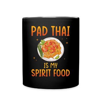 Pad Thai is my favorite dish - Full Colour Mug - black - Front