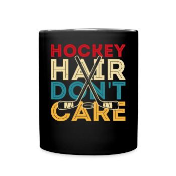 Hockey Eishockey Ice Hockey - Full Colour Mug - black - Front