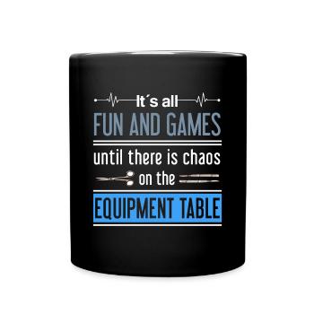 Scrub Tech Surgical Technician Surgical Technologist - Full Colour Mug - black - Front