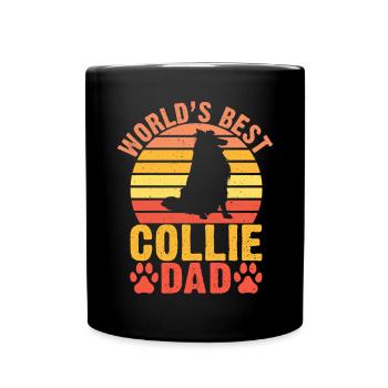 Cadeaux Collie - Mug uni - noir - Devant