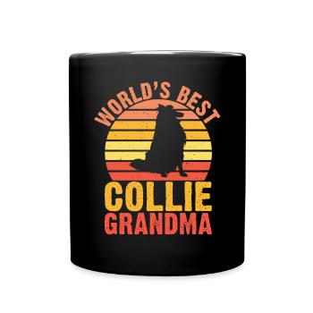 Cadeaux Collie - Mug uni - noir - Devant