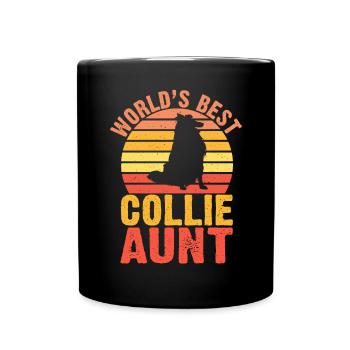 Cadeaux Collie - Mug uni - noir - Devant