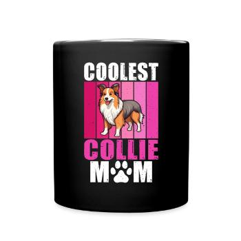 Cadeaux Collie - Mug uni - noir - Devant