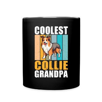 Collie Gifts - Tasse einfarbig - Schwarz - Vorne